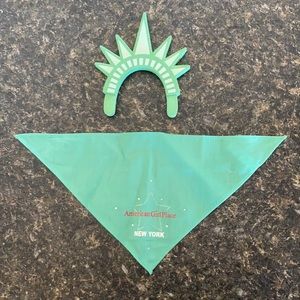 American Girl coconut outfit - Statue of Liberty crown & cape, New York City